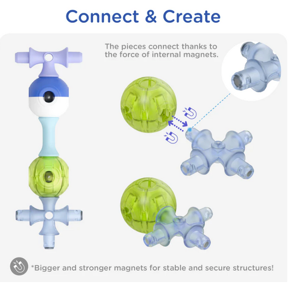 Magnetic Bldg-Astral Neon 100pc