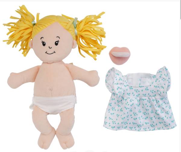 Love, Stella Peach w/Blonde Pigtails