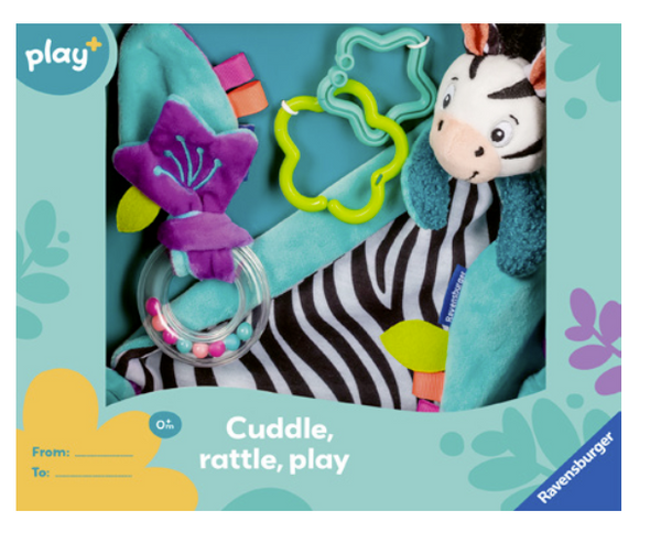Zebra Snuggle Friend