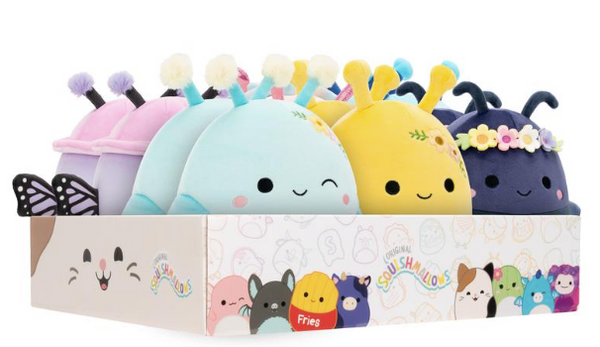 5" Squishmallows-Floral Bugs Asst.