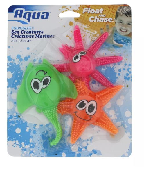 Squiggles L/U Floating Sea Creatures