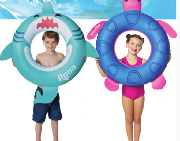 Inflatable Float Ring Turtle