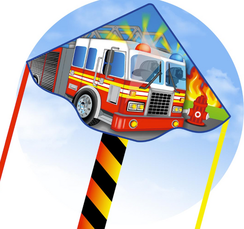 SIMPLE FLYER FIRE TRUCK  47"