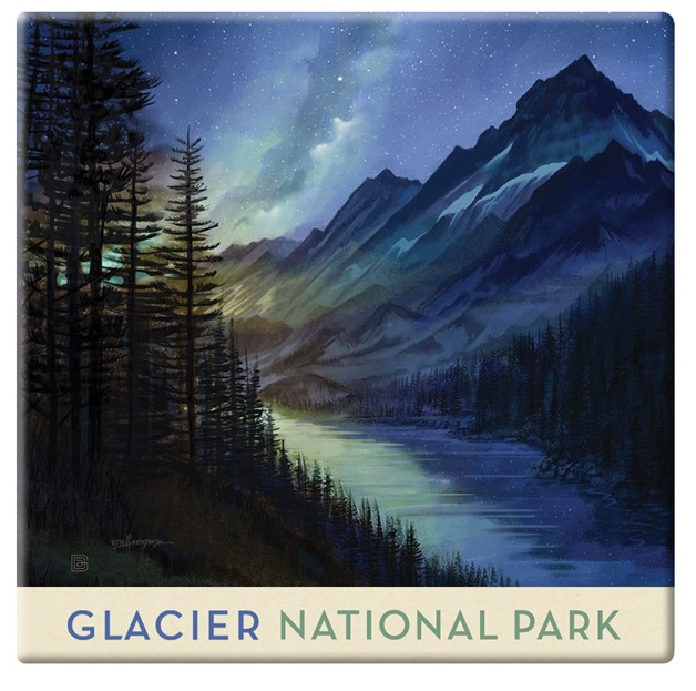 Glacier NP Starlight Magnet