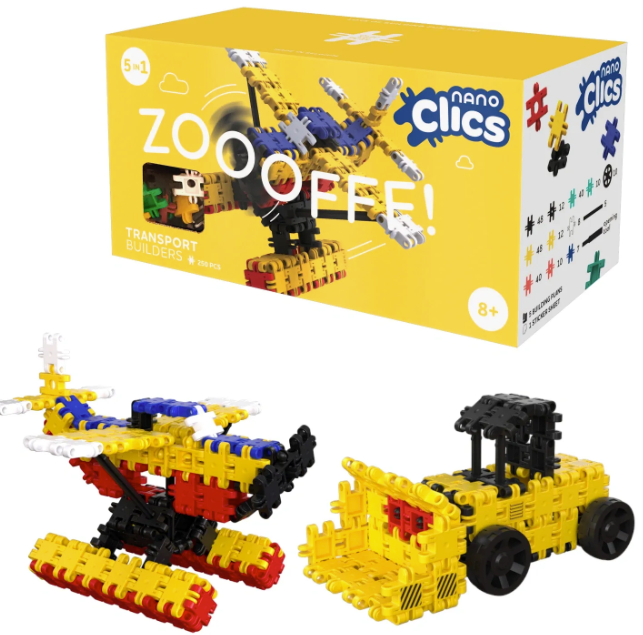 Nano Clics 250 pc Zooofff