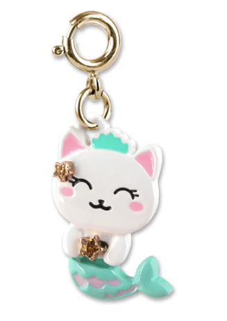 Gold Purrmaid Charm
