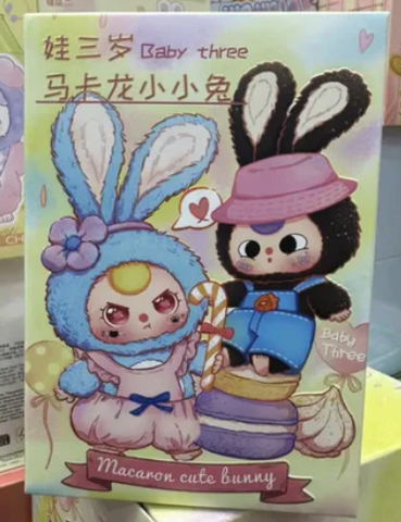 Baby3 Macaron Bunny Blind Box