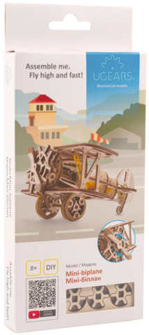 UGears Mini Biplane