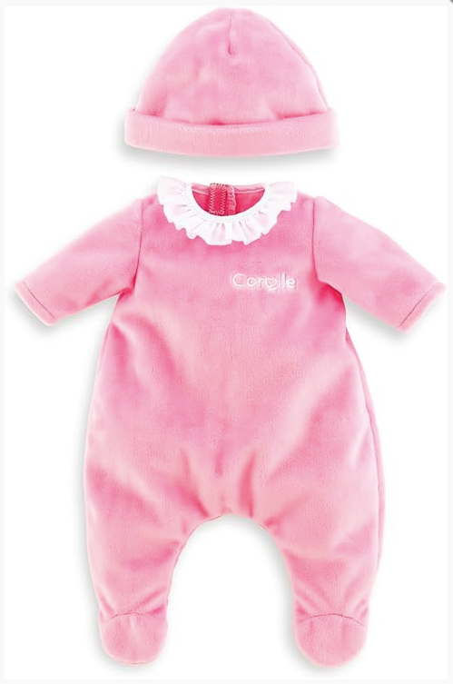 12" Pajamas Pink w/Cap
