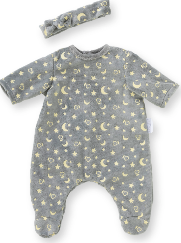 12" Pajamas/Headband Set - Glow-in-Dark