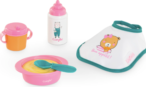 BB 12" Mealtime Set Pink