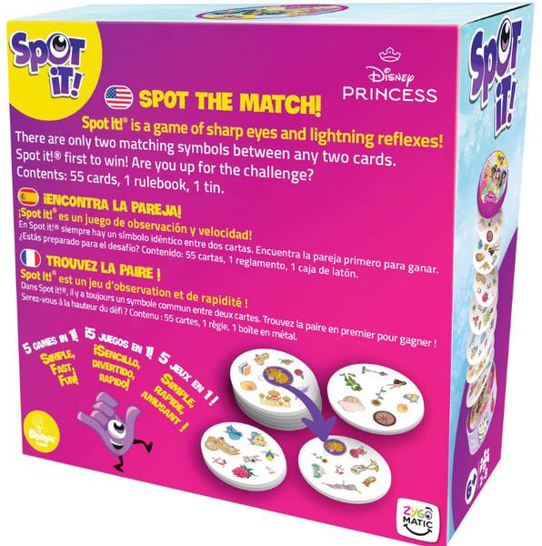 Spot It!: Disney Princess (Eco Sleeve)