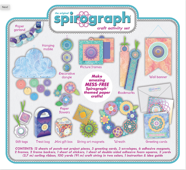 Spirograph Craft Activity Set