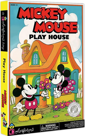 Colorforms Mickey & Minnie Retro Play
