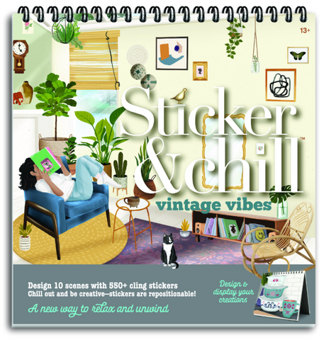 Sticker & Chill Vintage Vibes