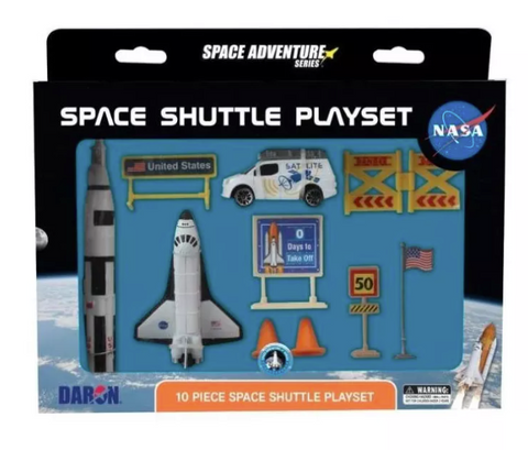 Space Shuttle 10 Piece Playset