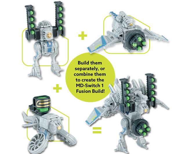 Snap Ship Fusion Build Assort.