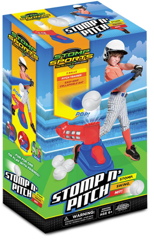 Stomp 'N Pitch Baseball Machine