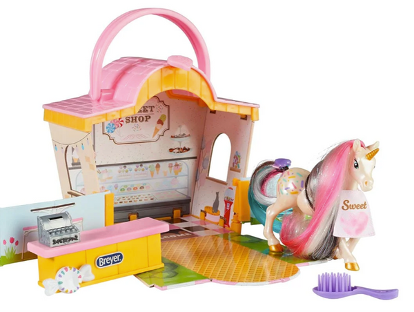 Li'l Beauties Sweet Shop Unicorn Playset
