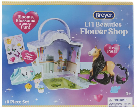 Li'l Beauties Flower Shop Horse Playset