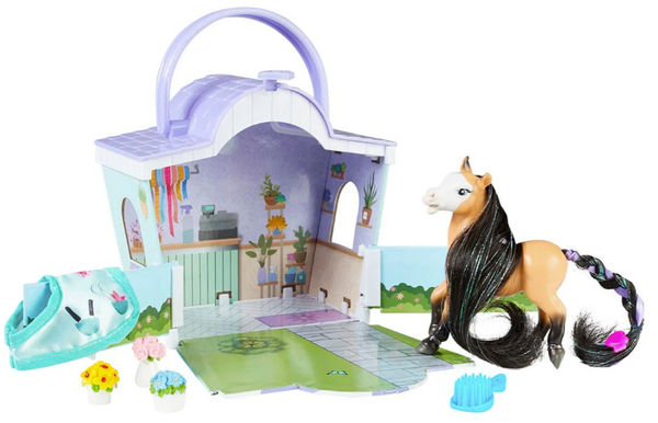 Li'l Beauties Flower Shop Horse Playset