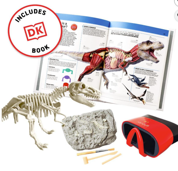 Virtual Reality Dinosaurs Gift Set