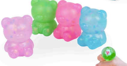 Scrunchems Heart Squish Bear