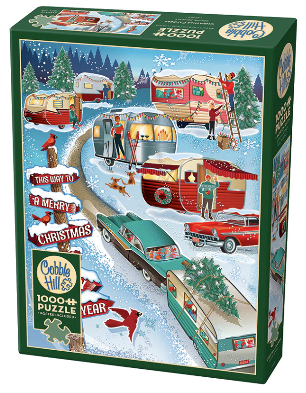 Christmas Campers 1000pc