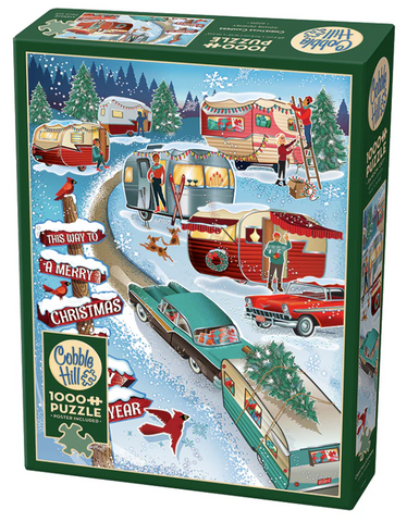 Christmas Campers 1000pc