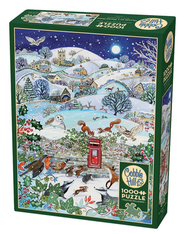 Village on A Winter Night 1000 Pc