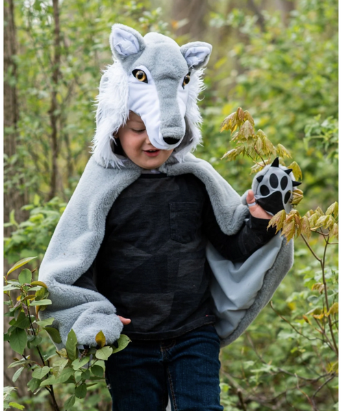 Woodland Wolf Cape 4-6
