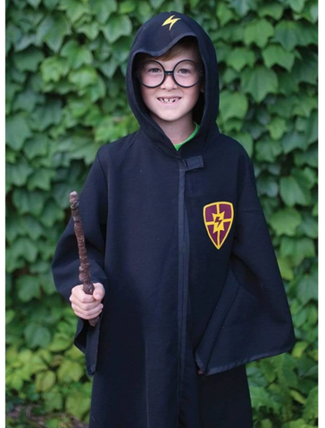 Wizard Cloak W/Glasses