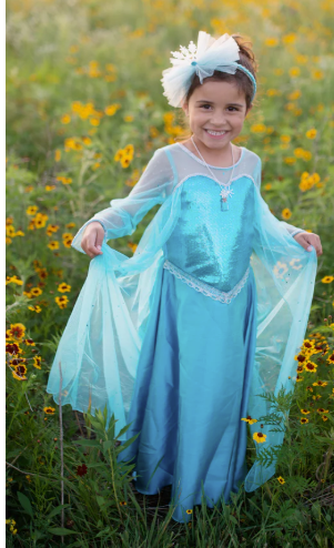 Ice Queen Dress With Cape 5/6