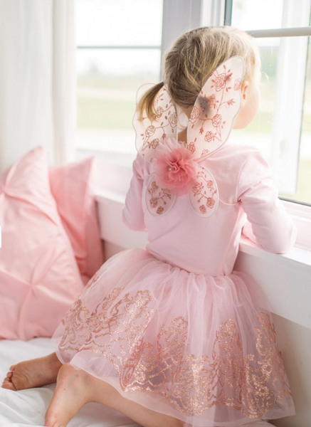 Rose Gold Tutu & Wings Set 4/6
