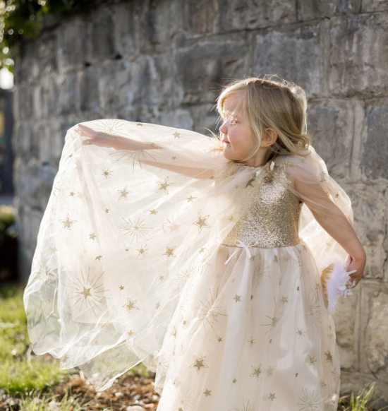 Glam Party Gold Cape 4/6