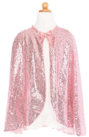 Precious Pink Sequins Cape 5-6