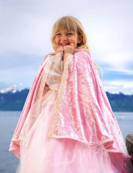 Deluxe Pink Princess Cape 5/6