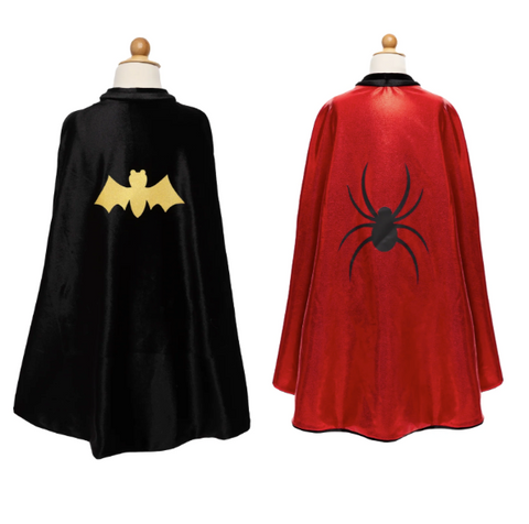 Reversible Spider/Bat Flowing Cape 5/6