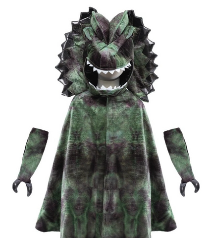 Grand. Dilophosaurus Cape w/Claws 4/6