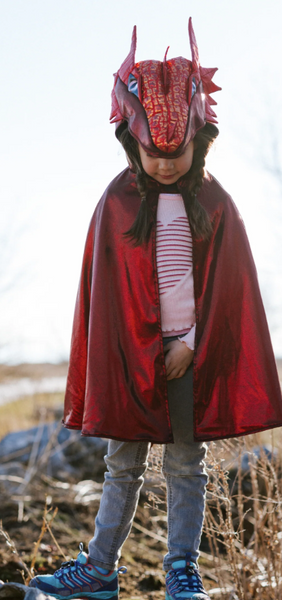 Ruby The Metallic Dragon Cape 5/6