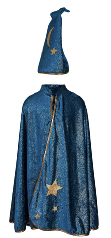 Starry Night Wizard Cape & Hat 5/6