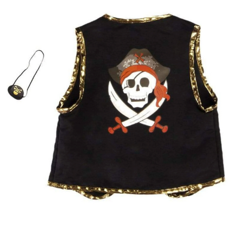 Pirate Vest with Eye Patch