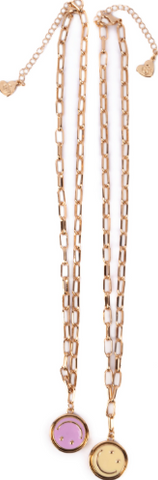 Chic All Smiles Spinner Necklace Assort.