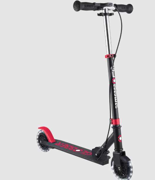 Globber Flow Jr Lights Scooter - Red