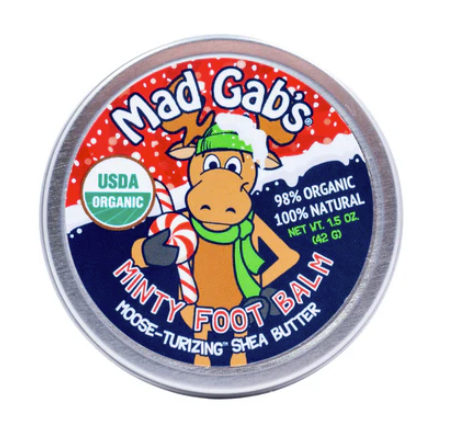 Holiday Moose Minty Foot Balm