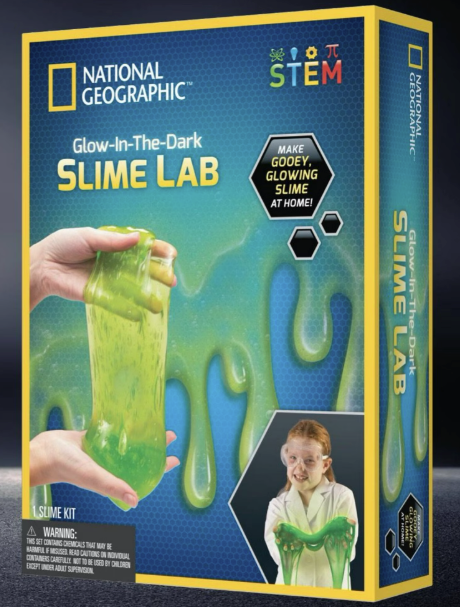 Glow in the Dark Slime Lab