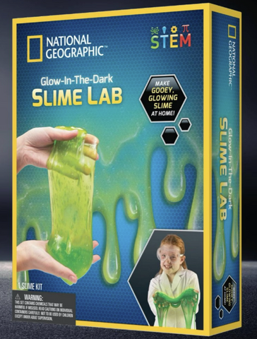 Glow in the Dark Slime Lab