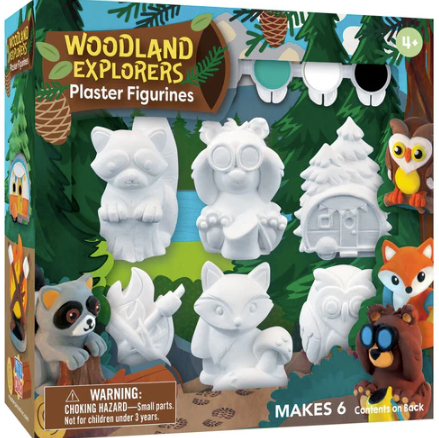Plaster Paint Kit-Woodland Explorers