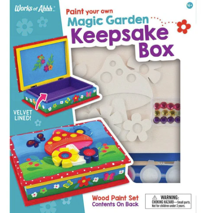 Magic Garden Box Wood Paint Kit