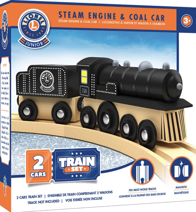 Lionel Wooden Steam Engine & Coal Car
